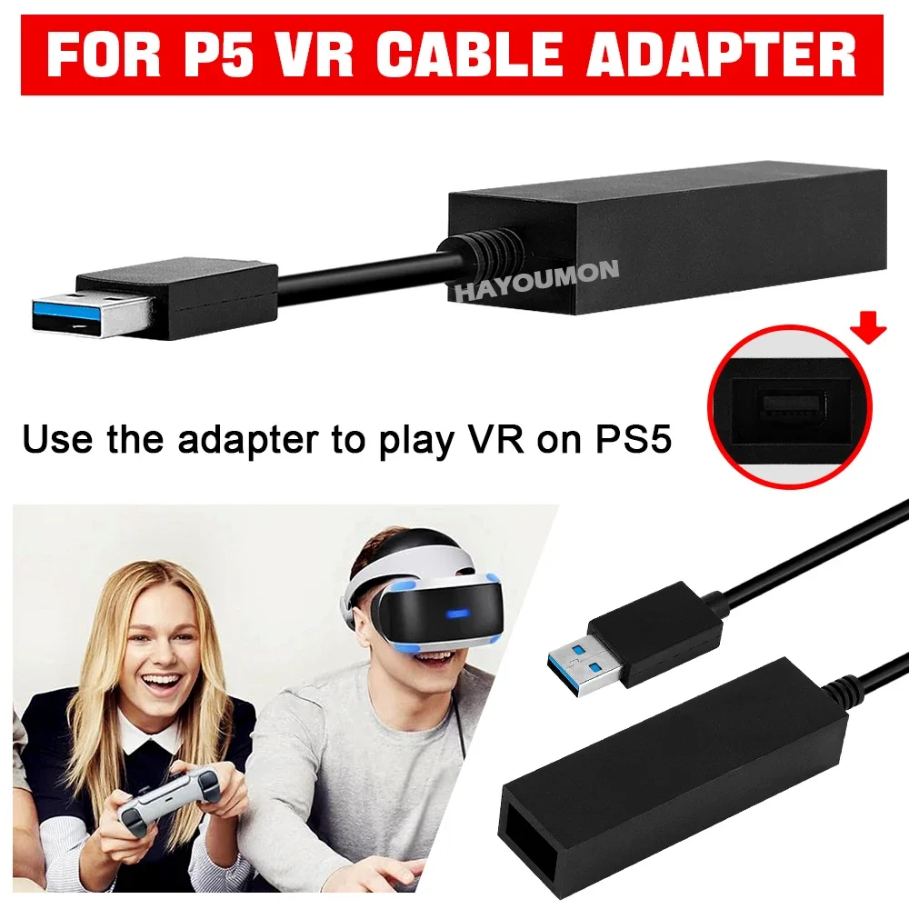 Adaptador de cable VR para PS5 - Gaming Console Buttons reseña y precio
