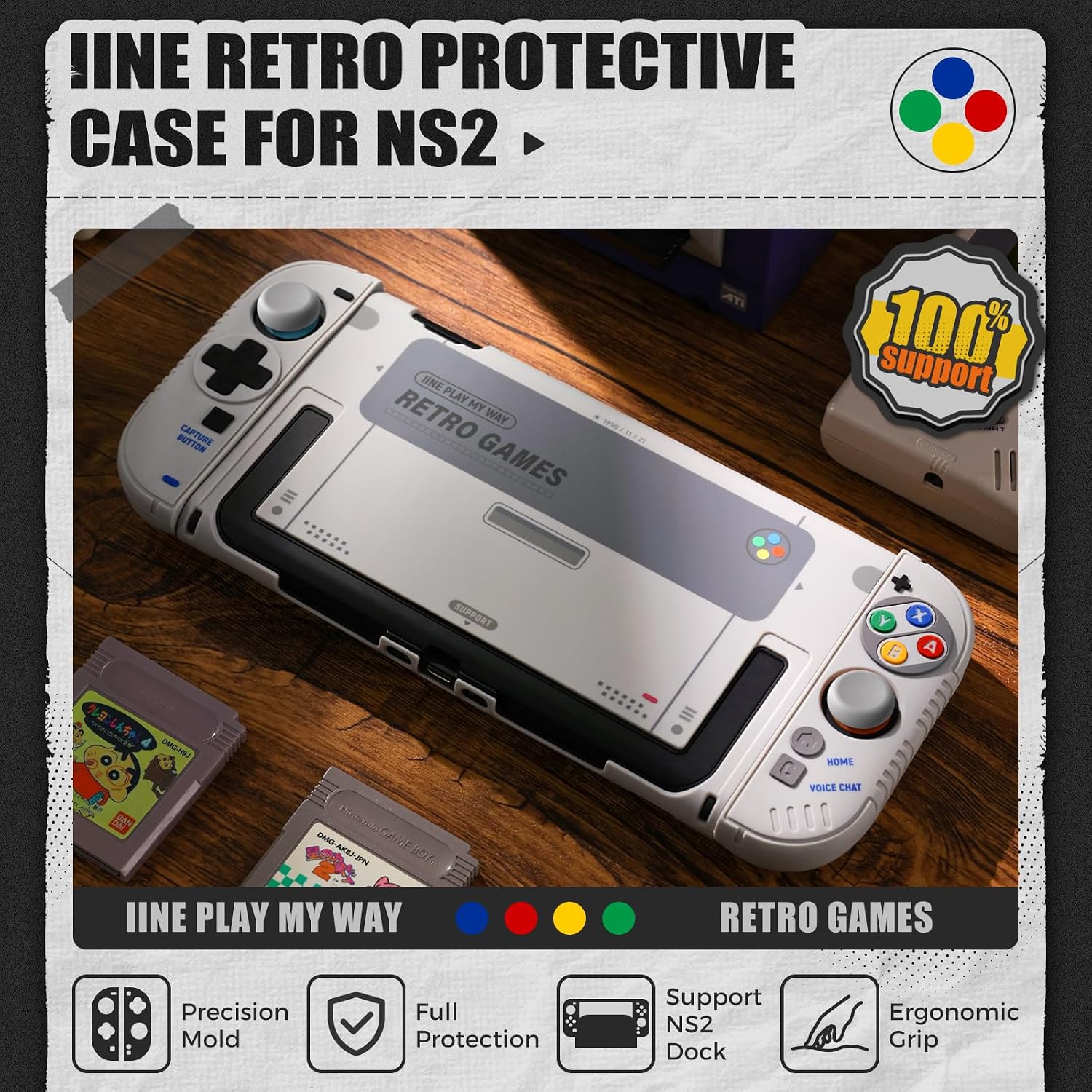Funda protectora de silicona s - Gaming Console Buttons reseña y precio