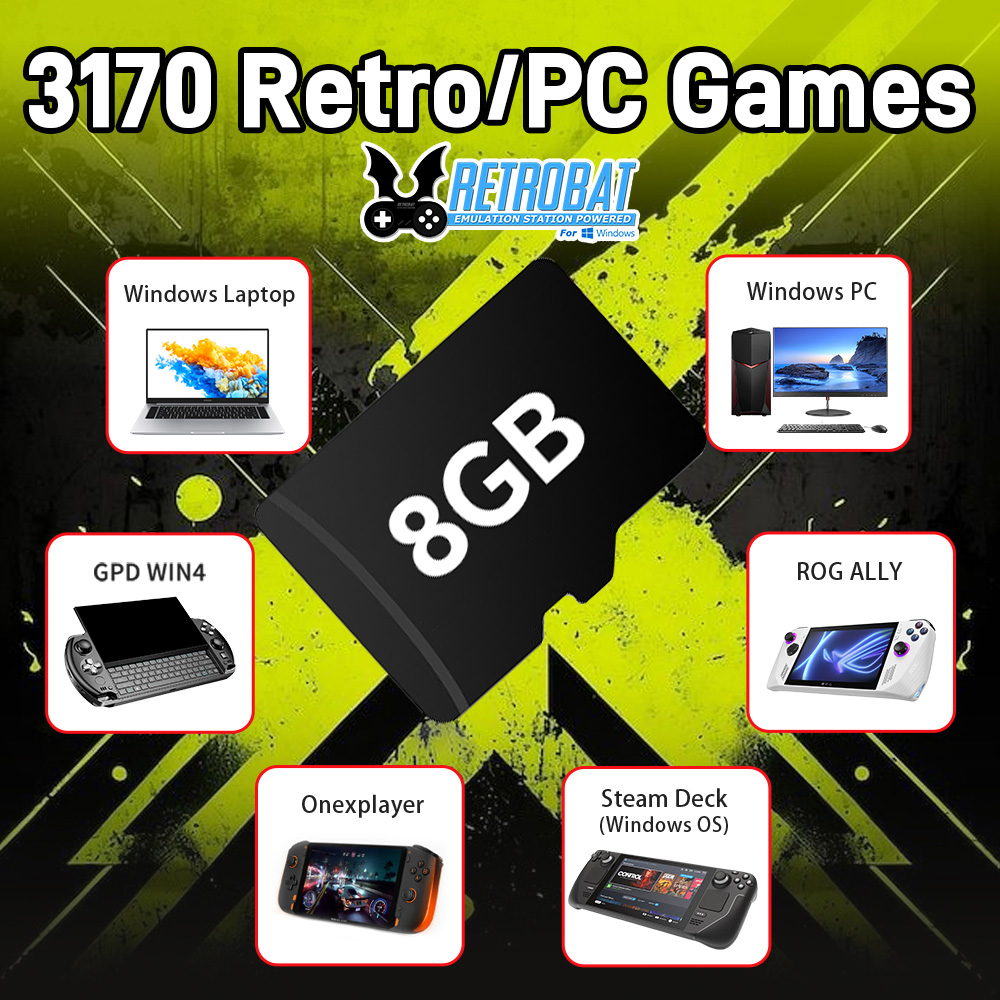 Tarjeta TF de juego de 8GB con - Gaming Console Latest reseña y precio